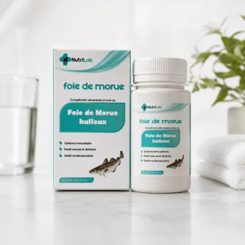 Foie de Morue Huileux – Immunité, Os & Cardiovasculaire