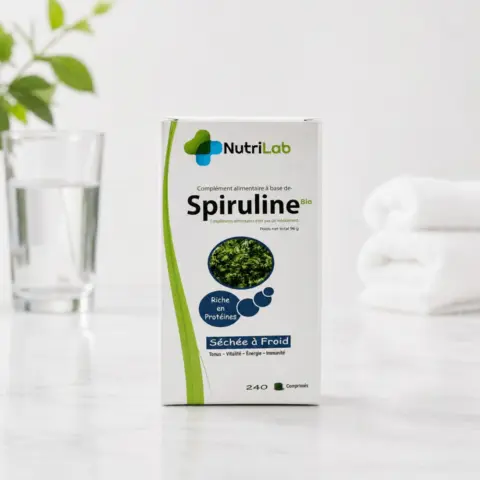 Spiruline Bio – Séchée à Froid 240 Comprimés